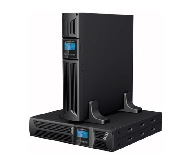 Power Walker ON-LINE (1000VA/900W, 8x IEC, LCD, RACK) - 545750 - zdjęcie 2